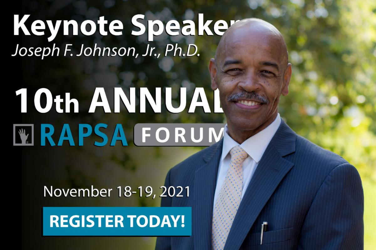 Keynote Speaker Dr-Joseph-F-Johnson-Jr-keynote-rapsa-forum